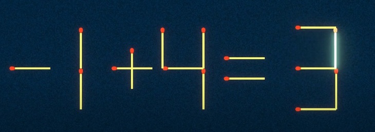 Thử tài IQ: Di chuyển một que diêm để -9+9=5 thành phép tính đúng- Ảnh 4.