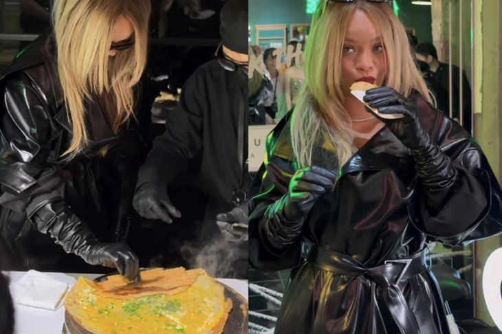 Rihanna đã có trải nghiệm thú vị ngay trên đường phố Thượng Hải. 