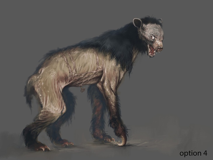 Một vài thiết kế concept giai đoạn đầu của Móng vuốt.