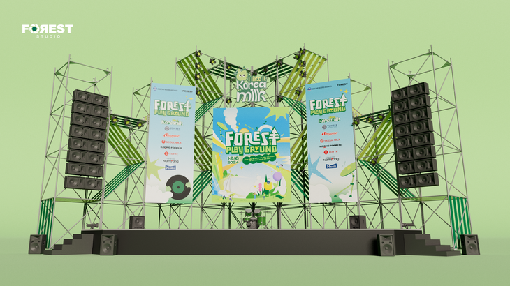 Sân khấu to bự dành cho các nghệ sĩ trẻ "quẩy" cùng fan