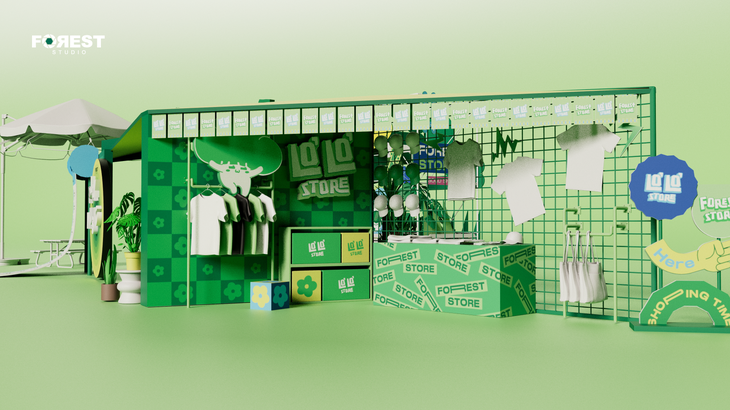 Nhiều không gian trẻ trung, mới mẻ dành cho các bạn trẻ