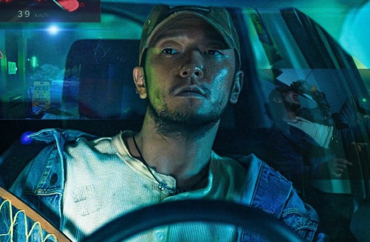 Hình ảnh Son Seok Gu trên poster phim ngắn Night Fishing được bán giá vé 1000 won