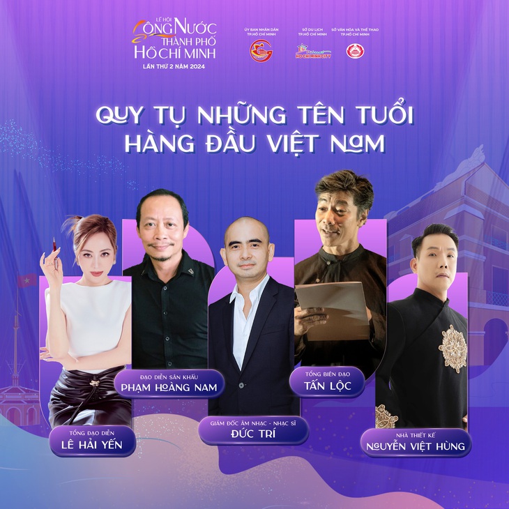 Những tên tuổi lớn cầm trịch show ca nhạc kịch bom tấn
