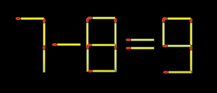 Thử tài IQ: Di chuyển một que diêm để 8x1=0/2 thành phép tính đúng- Ảnh 5.