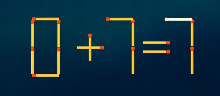 Thử tài IQ: Di chuyển một que diêm để 47+5=8 thành phép tính đúng- Ảnh 4.