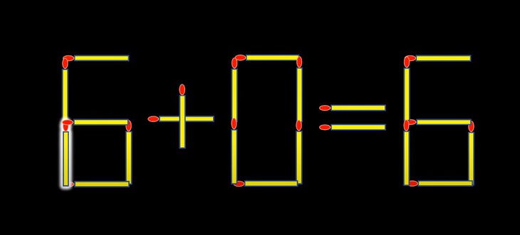 Thử tài IQ: Di chuyển một que diêm để 9+5=0 thành phép tính đúng- Ảnh 6.