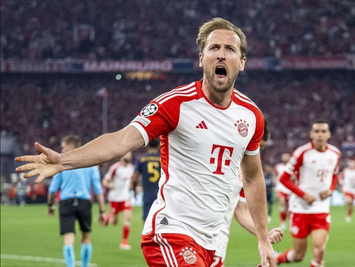 Harry Kane là tay săn bàn hàng đầu của Bayern Munich - Ảnh: Getty