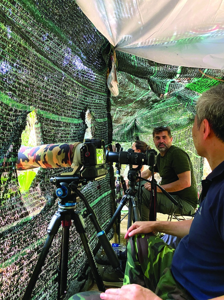 Sergio - NAG đến từ Mexico ở site Mã Đà. Ảnh: H.T.