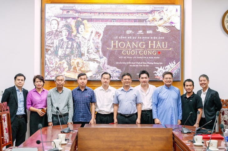 Buổi công bố dự án do ê kíp làm phim tổ chức cùng với UBND tỉnh Thừa Thiên Huế