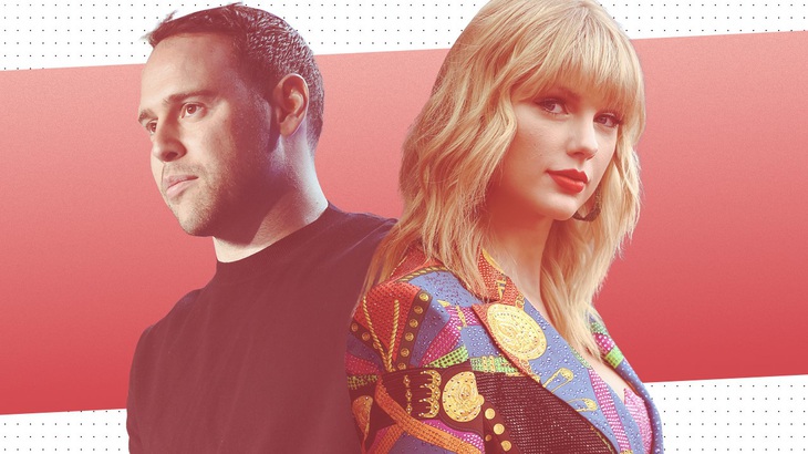 Taylor Swift và ông trùm ngành âm nhạc Scooter Braun