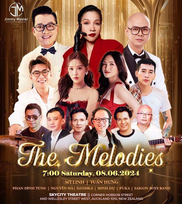 Ban nhạc Saigon Boys sẽ có cuộc hội ngộ với bạn yêu nhạc tại New Zealand vào ngày 8-6 tới