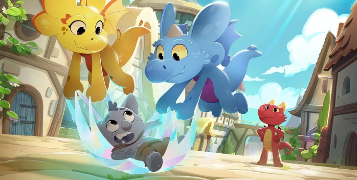 Biệt đội cứu hộ của những chú rồng hoạt hình dễ thương- Ảnh 2.