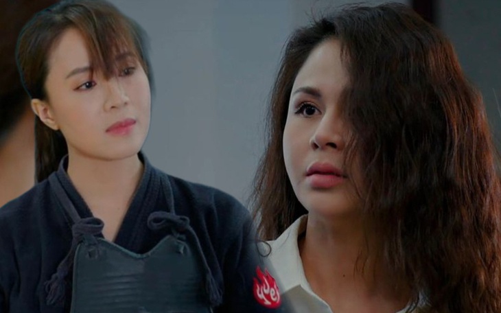 Hậu trường cực hài cảnh Hồng Diễm "xử đẹp" Lương Thu Trang