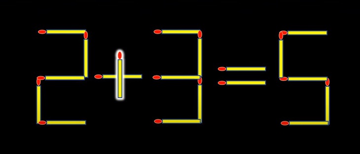 Thử tài IQ: Di chuyển hai que diêm để 7+0=6 thành phép tính đúng- Ảnh 4.