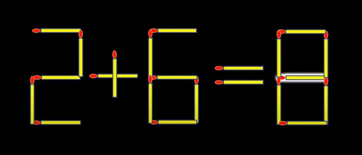 Thử tài IQ: Di chuyển hai que diêm để 5x2=3 thành phép tính đúng- Ảnh 6.