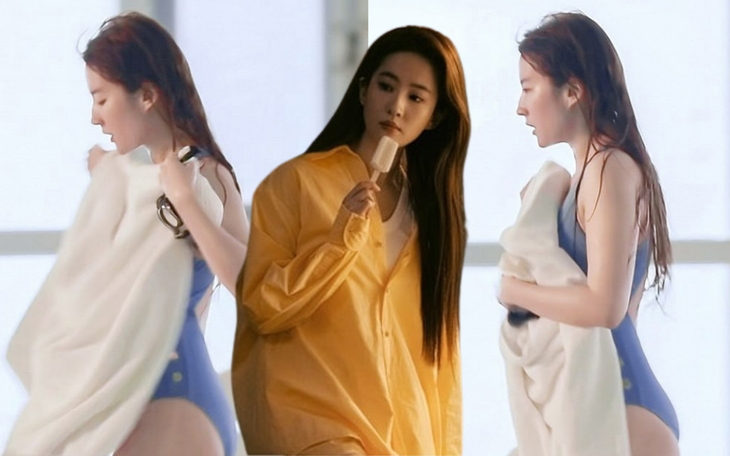 Lưu Diệc Phi diện đồ bơi kín đáo vẫn thu hút hơn 120 triệu lượt xem