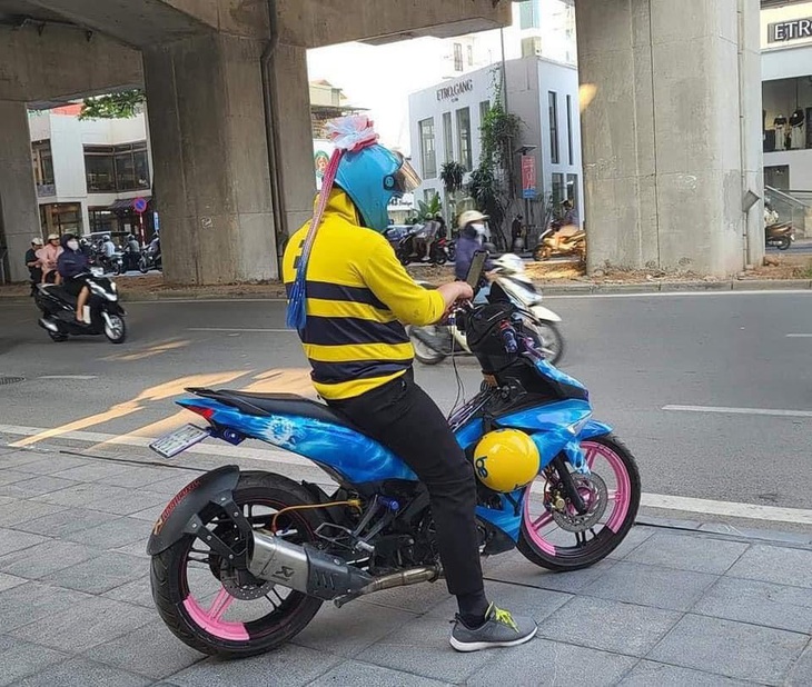 Tự tin khoe cá tính.