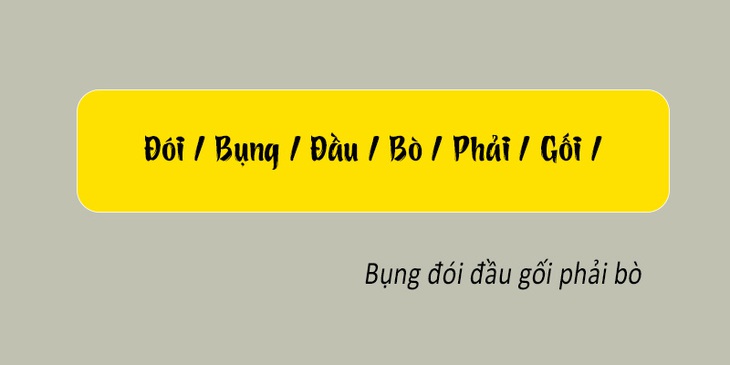 Thử tài tiếng Việt: Sắp xếp các từ sau thành câu có nghĩa (P117)- Ảnh 2.
