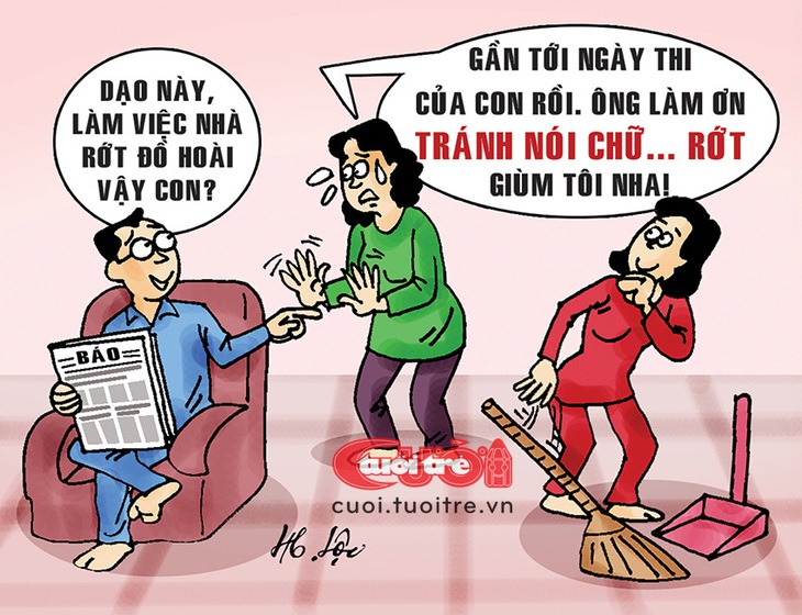 Cẩn thận mồm miệng trước kỳ thi tốt nghiệp  &nbsp;- Tranh Hữu Lộc 