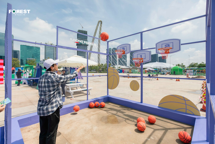 Các hoạt động trong khuôn khổ Forest Playground 2024 thu hút bạn trẻ