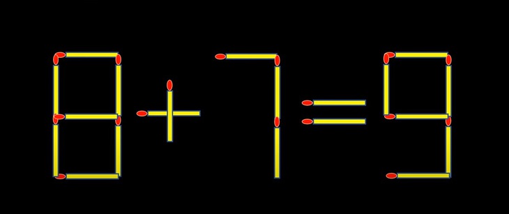 Thử tài IQ: Di chuyển hai que diêm để 3+6=6 thành phép tính đúng- Ảnh 3.