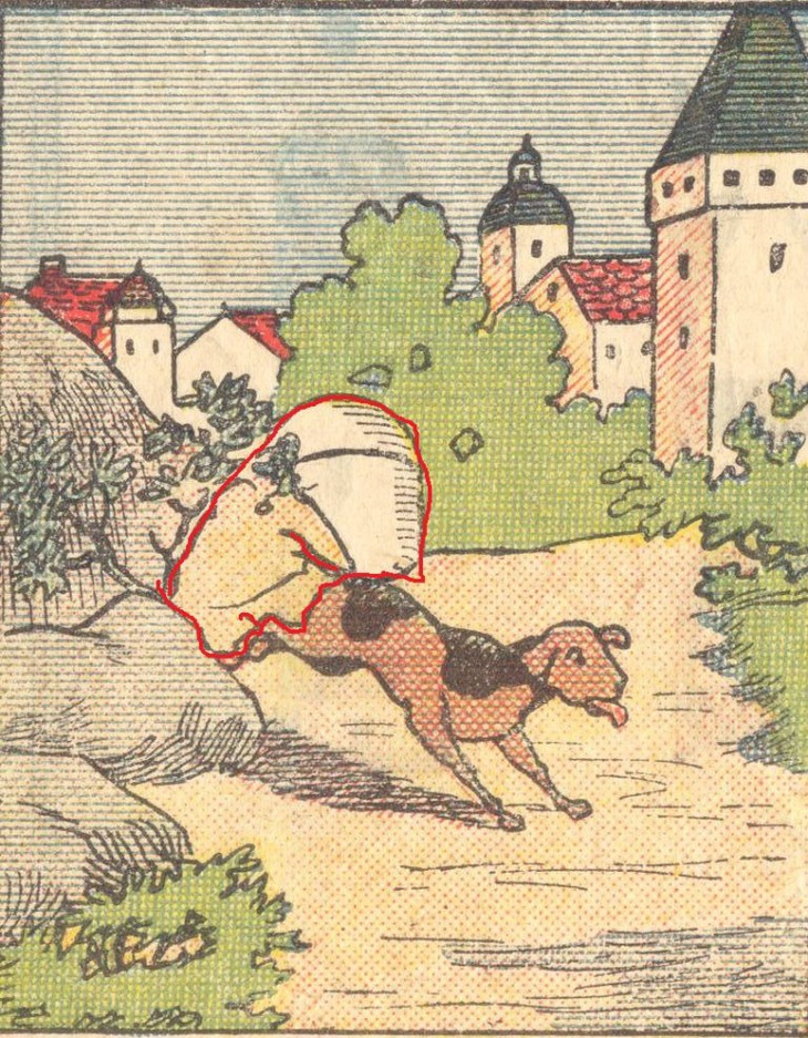 Thử tài tinh mắt: Người chủ của con chó đang ở đâu?- Ảnh 2.