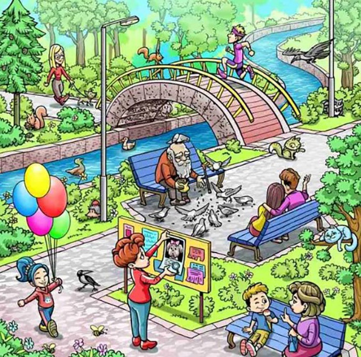 Thử tài tinh mắt: Người chủ của con chó đang ở đâu?- Ảnh 3.