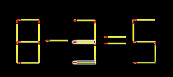 Thử tài IQ: Di chuyển hai que diêm để 3+6=6 thành phép tính đúng- Ảnh 4.