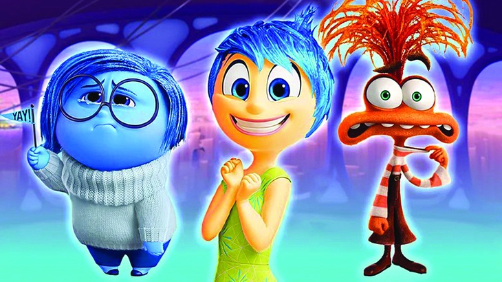 Buồn Bã, Vui Vẻ và Lo Âu - 3 cảm xúc có nhiều đất diễn nhất sau 2 phần phim.