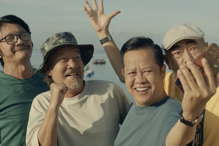 Nghệ sĩ Công Ninh, Đức Sơn, Thanh Nam và Việt Anh trong Mùa hè đẹp nhất