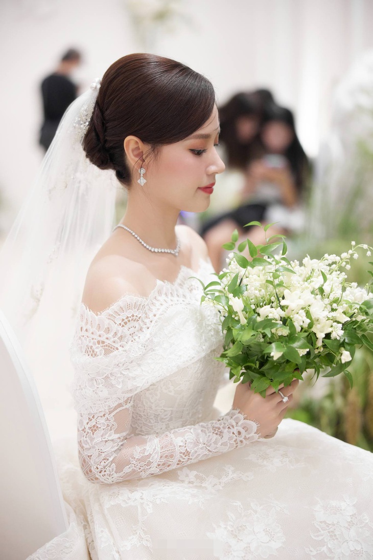 5 chi tiết 'độc' trong đám cưới cổ tích của Midu- Ảnh 11.