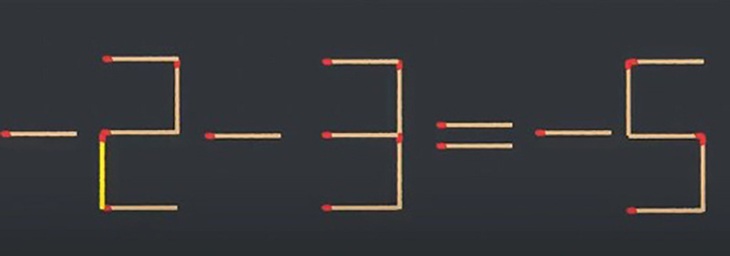 Thử tài IQ: Di chuyển một que diêm để 1x2=3 thành phép tính đúng- Ảnh 4.