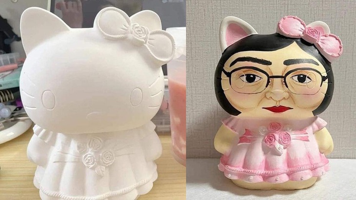 Hello Kitty cũng phải chào thua. 