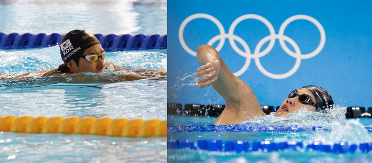 Kim Woo Min (trái) và Hwang Sun Woo đã rời Làng&nbsp;  vận động viên  Olympic 2024