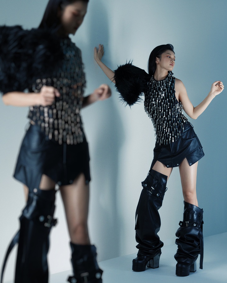 Suni Hạ Linh tung bộ ảnh 'cực ngầu' trước thềm chung kết 'Đạp gió 2024'- Ảnh 2.