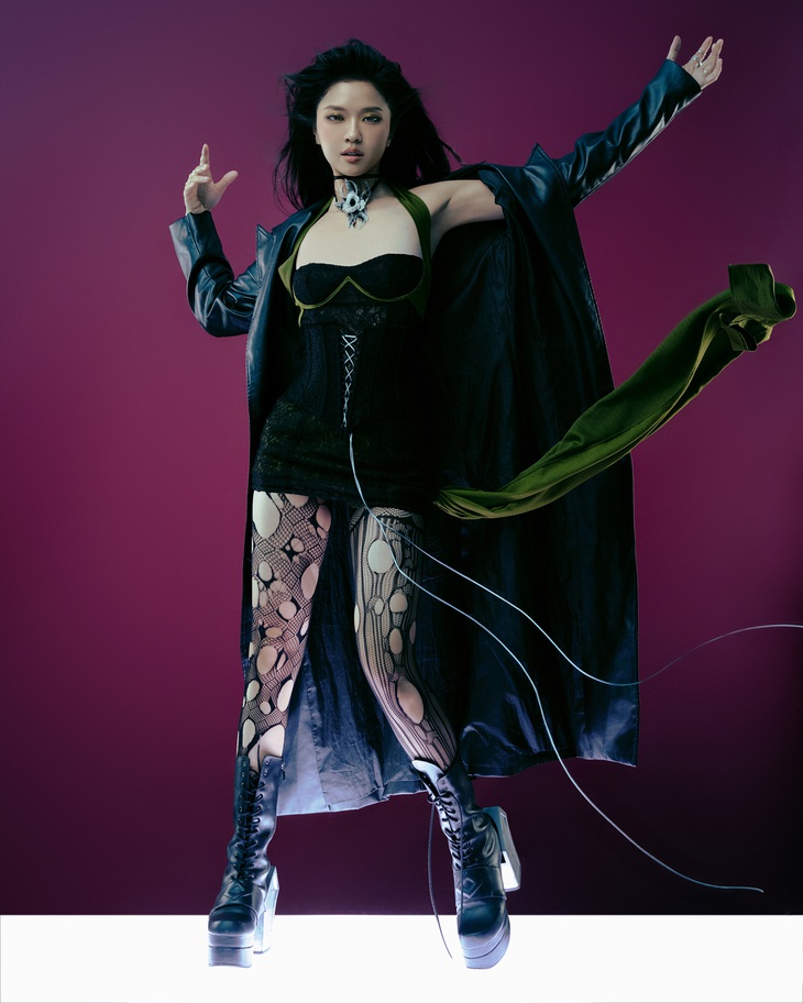 Suni Hạ Linh tung bộ ảnh 'cực ngầu' trước thềm chung kết 'Đạp gió 2024'- Ảnh 6.