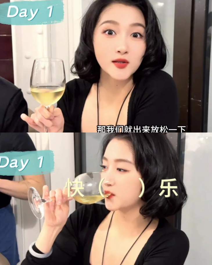 Nguyên nhân tăng cân của Quan Hiểu Đồng một phần nào đó được cho là cô thích... nhậu