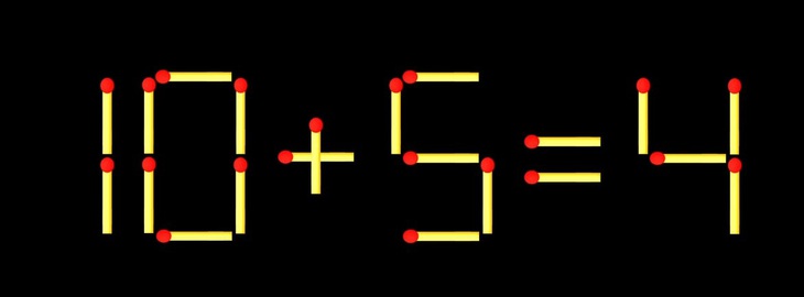 Thử tài IQ: Di chuyển một que diêm để 16+17=2 thành phép tính đúng - Ảnh 2.