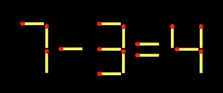 Thử tài IQ: Di chuyển một que diêm để 9+8=5 thành phép tính đúng - Ảnh 1.
