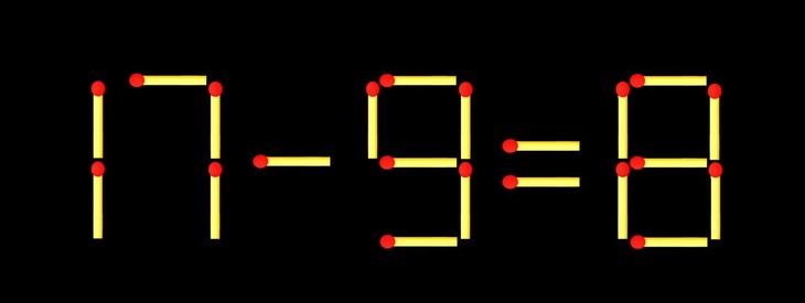 Thử tài IQ: Di chuyển một que diêm để 9+19=16 thành phép tính đúng - Ảnh 1.
