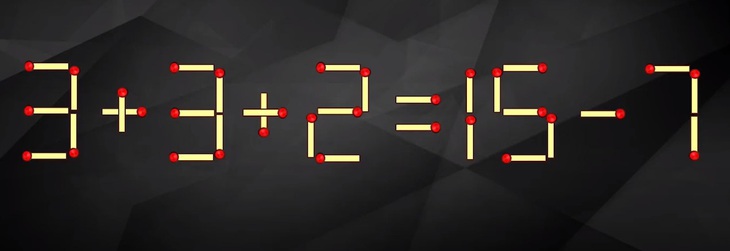 Thử tài IQ: Di chuyển hai que diêm để 9-4=6 thành phép tính đúng - Ảnh 1.