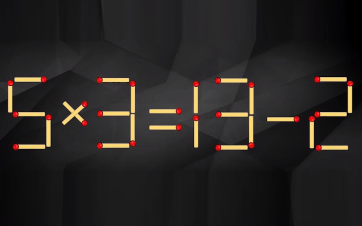Thử tài IQ: Di chuyển một que diêm để 9x2=7+8 thành phép tính đúng - Ảnh 7.