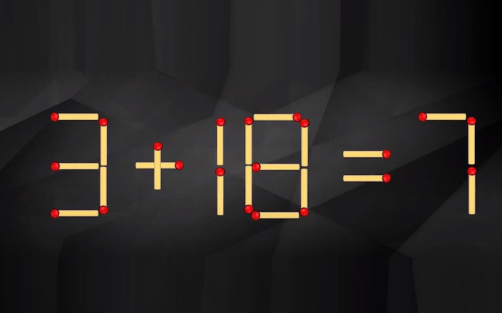 Thử tài IQ: Di chuyển một que diêm để 36/6=8-3 thành phép tính đúng - Ảnh 7.