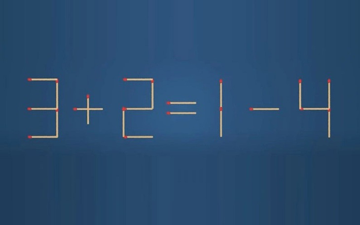 Thử tài IQ: Di chuyển một que diêm để 5+8=3 thành phép tính đúng - Ảnh 7.