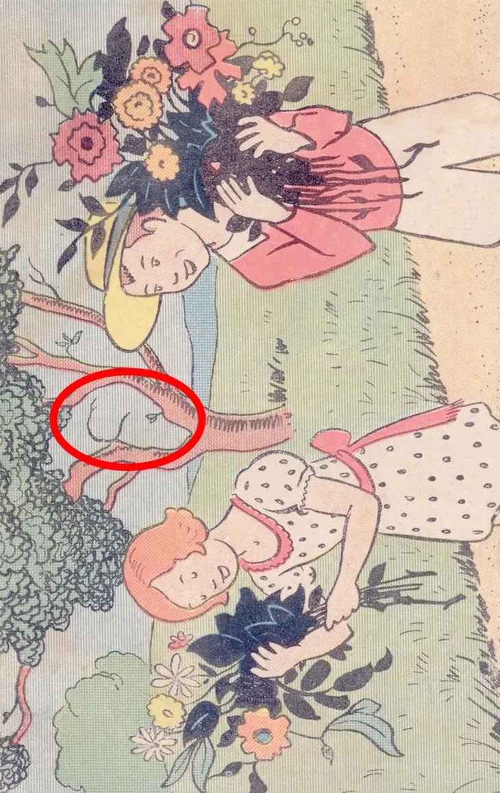 Thử tài tinh mắt: Con chó của cặp đôi đang trốn ở đâu?- Ảnh 2.