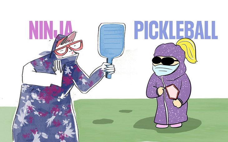 Khu phố này quá ngán ngẩm pickleball rồi - Ảnh 2.