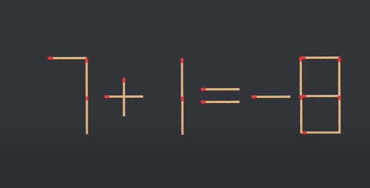 Thử tài IQ: Di chuyển một que diêm để 2+3=7 thành phép tính đúng- Ảnh 3.