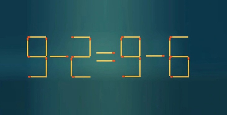 Thử tài IQ: Di chuyển một que diêm để 5x3=13-2 thành phép tính đúng - Ảnh 2.
