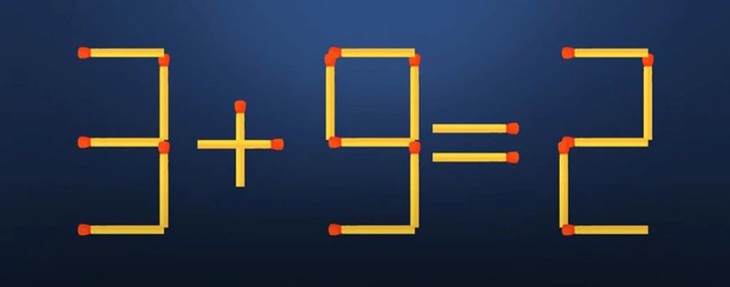 Thử tài IQ: Di chuyển một que diêm để 3-11=8 thành phép tính đúng - Ảnh 2.