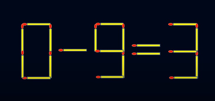 Thử tài IQ: Di chuyển một que diêm để 4-9=5 thành phép tính đúng - Ảnh 3.